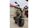 Scuter electric NITRO Eco Cruzer 1000W 60V 20 Ah cu 2 locuri #Negru matt